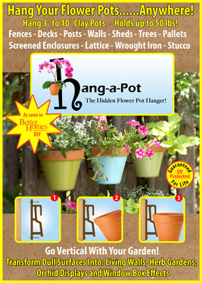 The Hidden Flower Pot Hanger